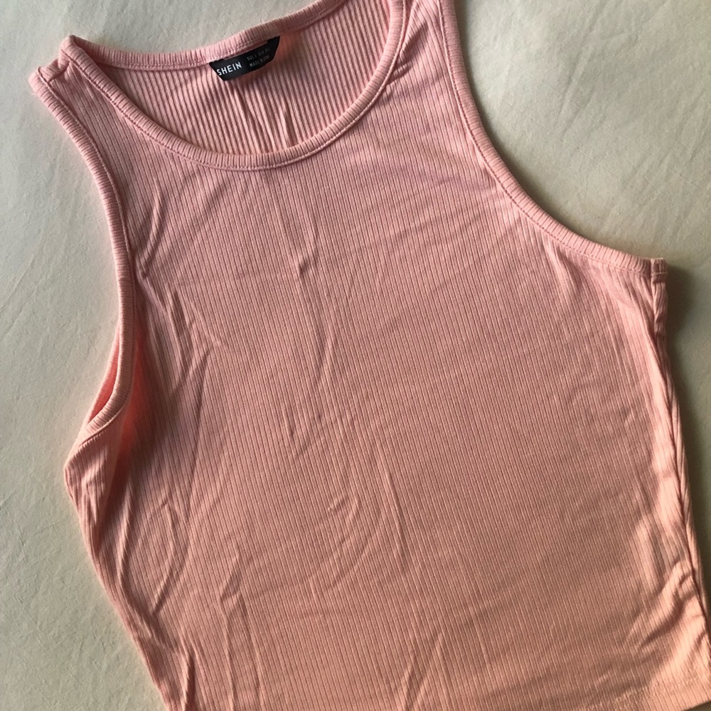 Shein Ribbed Cropped Tank Top🔥 - Picture 3 of 5